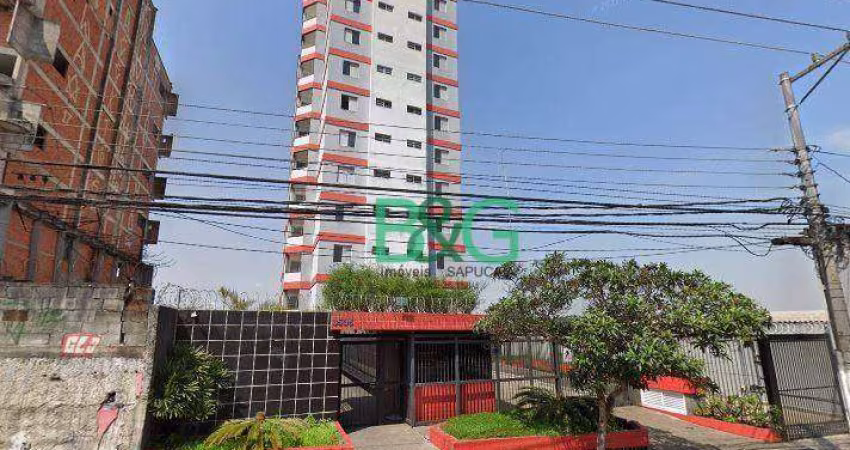 Apartamento com 1 dormitório para alugar, 44 m² por R$ 1.808,00/mês - Americanópolis - São Paulo/SP