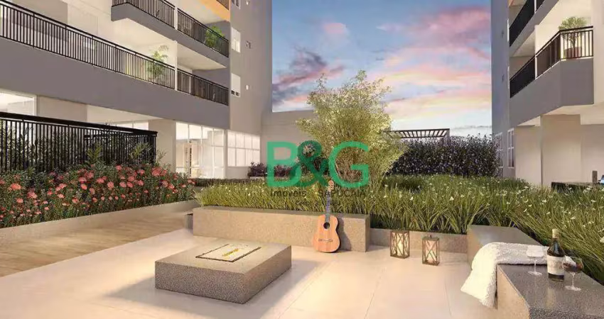Apartamento com 1 dormitório à venda, 32 m² por r$ 324.950,00 - belenzinho - são paulo/sp