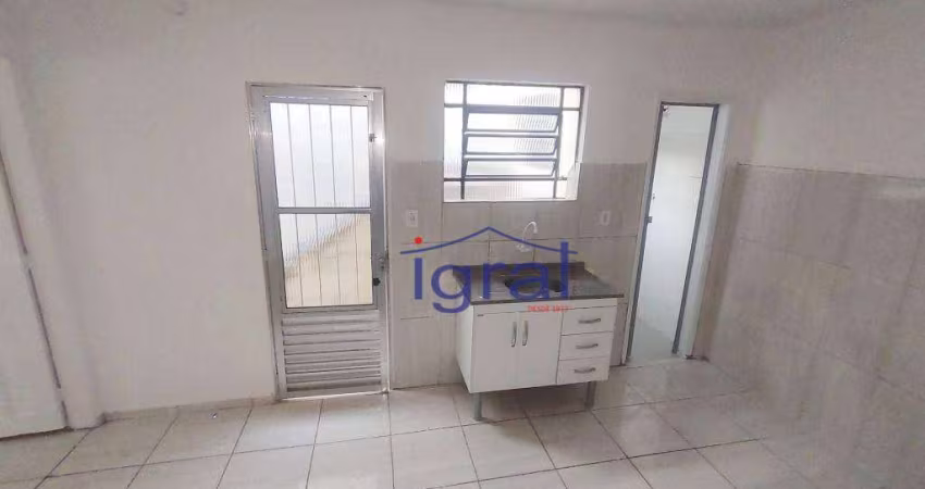 Casa com 1 dormitório para alugar, 40 m² por R$ 956,00/mês - Americanópolis - São Paulo/SP