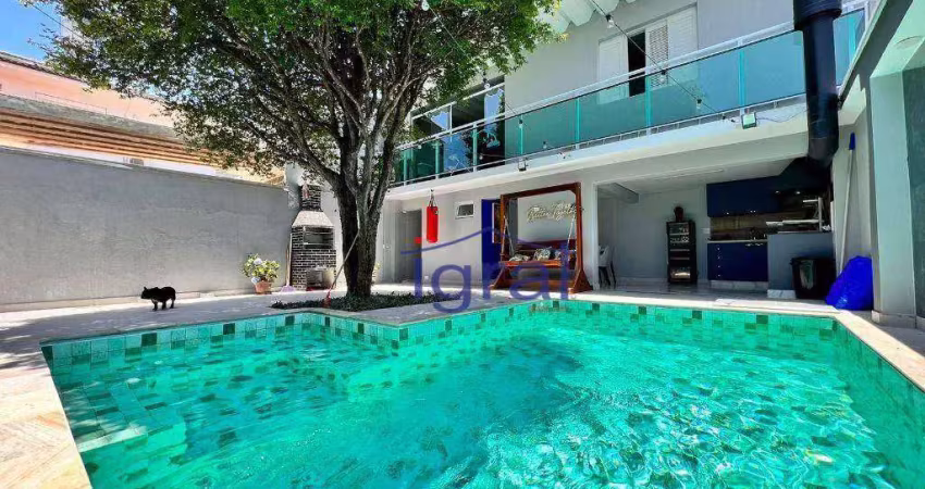 Casa térrea com piscina no Jabaquara com 3 dormitórios e lazer, 212 m² por R$2.000.000 - Jabaquara - São Paulo/SP