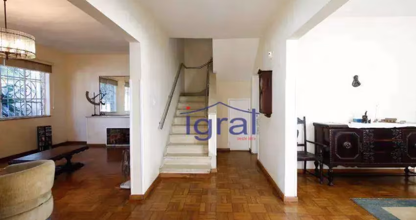 Sobrado  para fins comercial ou residencial - 3 dormitórios, 240 m² - venda por r$ 2.600.000 ou aluguel por r$ 8.629/mês - indianópolis - são paulo/sp
