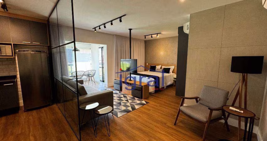 Apartamento Garden com 1 dormitório para alugar, 77 m² por R$ 7.637,83/mês - Chácara Santo Antônio - São Paulo/SP