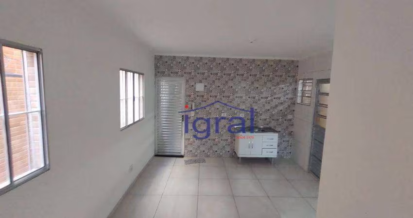 Casa com 1 dormitório para alugar, 40 m² por R$ 1.873,10/mês - Vila Guarani - São Paulo/SP
