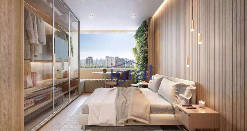 Studio lançamento com 1 dormitório à venda, 23 m² por R$ 575.000 - Pinheiros - São Paulo/SP