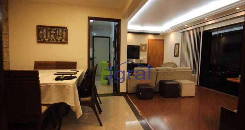 Apartamento com 3 dormitórios à venda, 129 m² por R$ 690.000,00 - Vila Santo Estéfano - São Paulo/SP