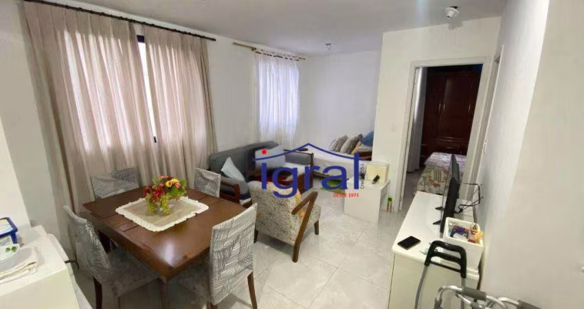 Apartamento mobiliado com 1 dormitório para alugar, 36 m² por R$ 2.200/mês - Vila Mira - São Paulo/SP