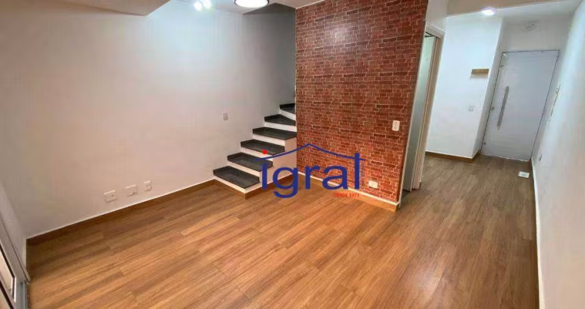 Sobrado em condomínio fechado com 2 dormitórios, 77 m² - venda por R$ 465.000 ou aluguel por R$ 3.330/mês - Vila do Encontro - São Paulo/SP