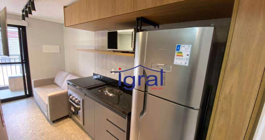 Studio mobiliado com 1 dormitório para alugar, 28 m² por R$ 3.000/mês - Jabaquara - São Paulo/SP