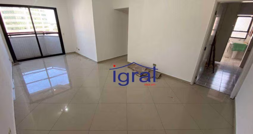 Apartamento com 3 dormitórios para alugar, 79 m² por R$ 4.768,48/mês - Vila Guarani - São Paulo/SP