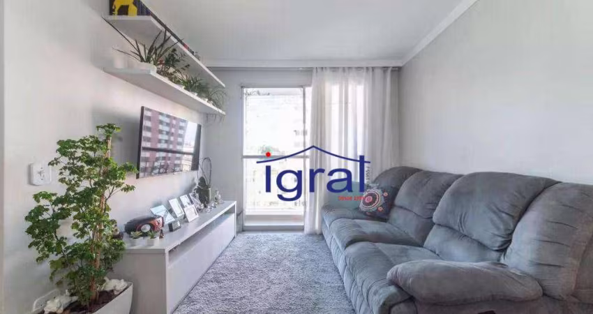 Apartamento com 2 dormitórios, amplo e bem iluminado, à venda por R$ 460.000 - Jabaquara - São Paulo/SP