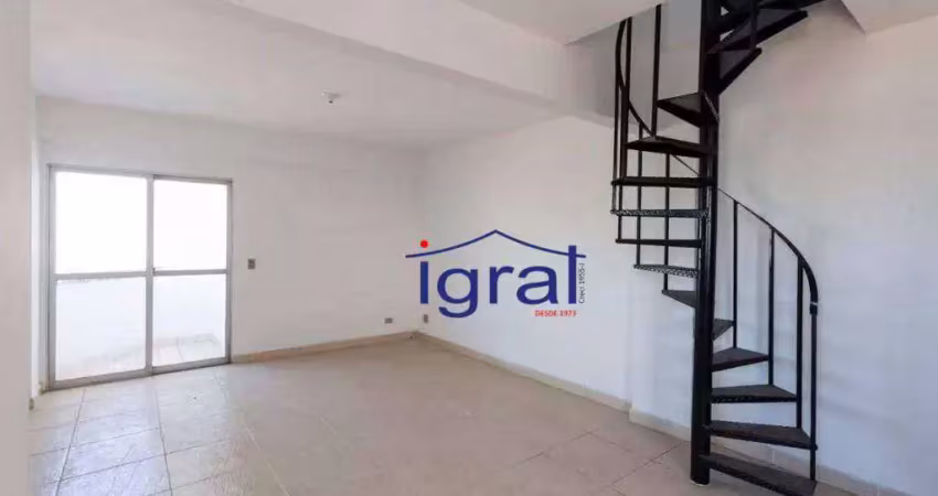 Cobertura com 1 dormitório para alugar, 146 m² por R$ 3.814,00/mês - Vila do Encontro - São Paulo/SP