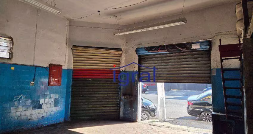 Salão para alugar, 83 m² por r$ 2.670,00/mês - vila guarani (zona sul) - são paulo/sp