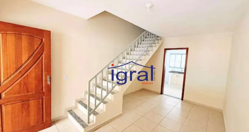 Sobrado com 2 dormitórios para alugar, 70 m² por r$ 2.804,33/mês - vila guarani - são paulo/sp