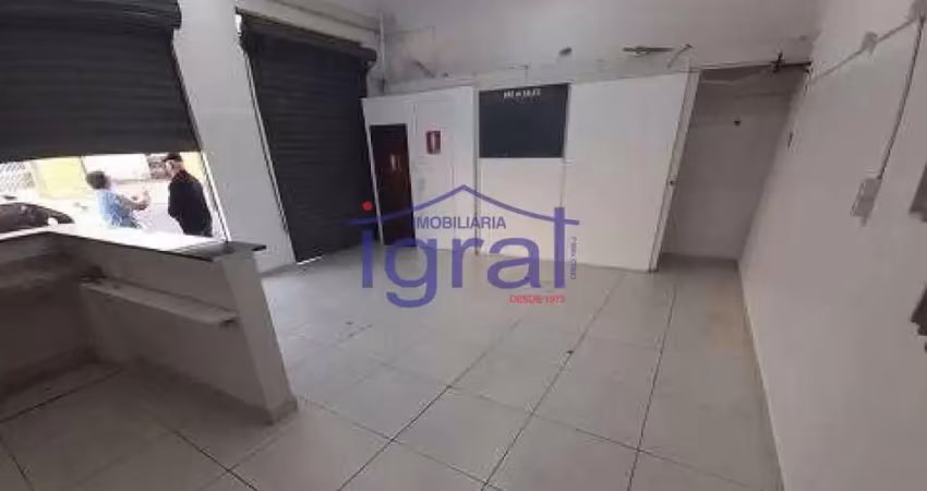Salão para alugar, 55 m² por r$ 2.850,00/mês - vila guarani - são paulo/sp