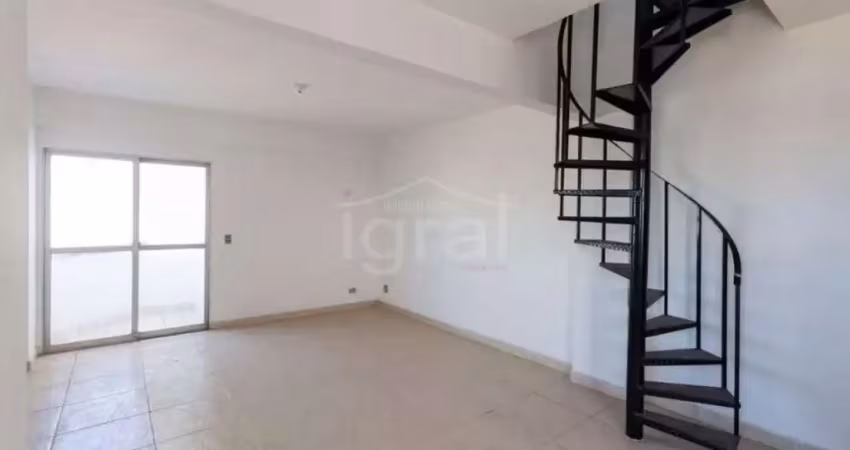 Cobertura com 1 dormitório para alugar, 146 m² por r$ 3.864,00/mês - vila do encontro - são paulo/sp