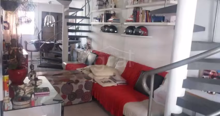 Apartamento duplex com 1 dormitório à venda, 97 m² por r$ 650.000,00 - vila guarani - são paulo/sp