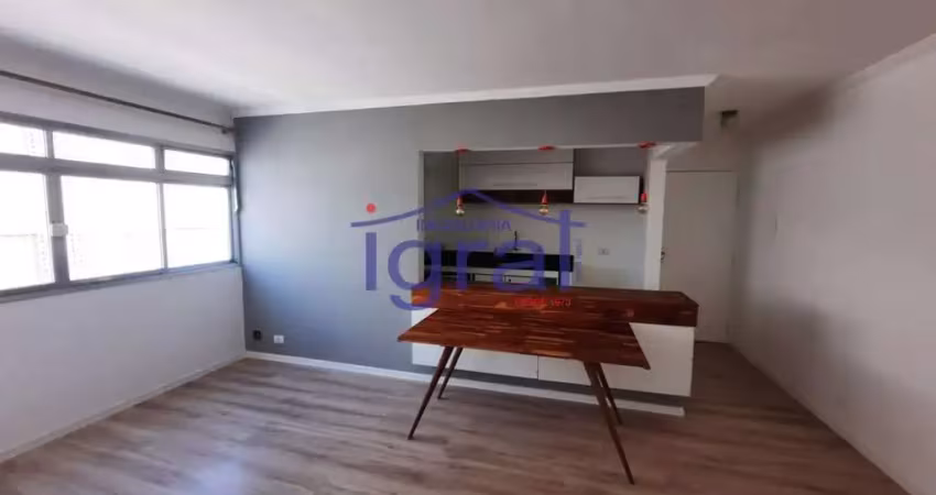 Apartamento com 1 dormitório para alugar, 46 m² por r$2.263,17/mês - vila guarani (zona sul)