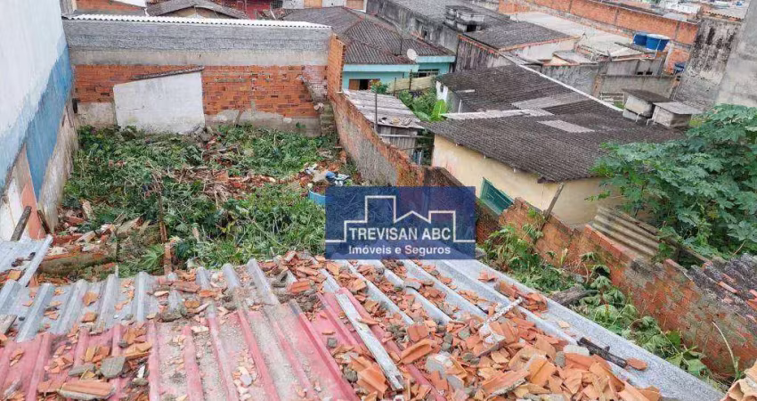 Terreno à venda, 250 m² - dos casa - são bernardo do campo/sp