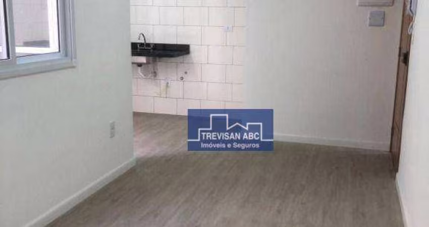 Apartamento com 2 dormitórios à venda, 38 m² - Parque das Nações - Santo André/SP