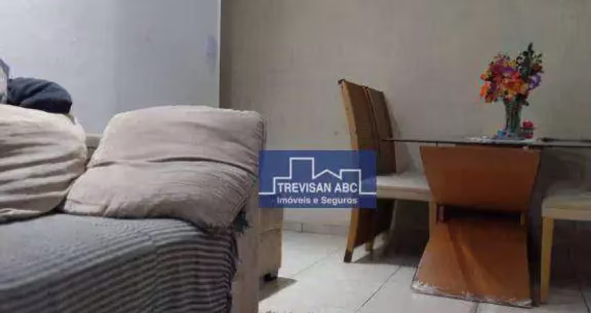 Apartamento com 2 dormitórios à venda, 56 m² - centro - mauá/sp