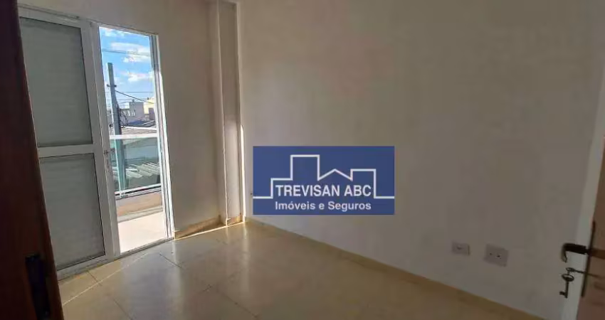 Apartamento com 2 dormitórios à venda, 58 m² - vila homero thon - santo andré/sp