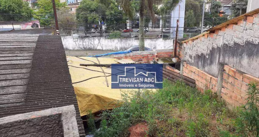 Terreno à venda, 265 m² - vila bela vista - santo andré/sp