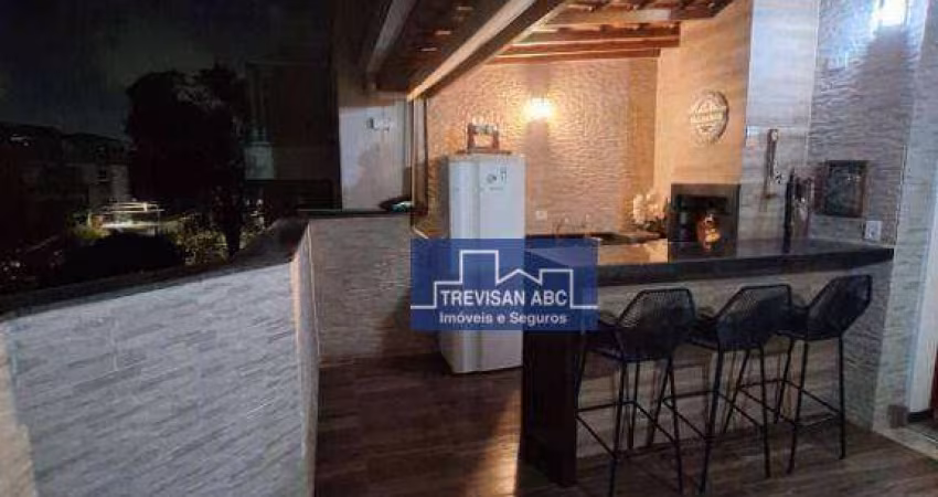 Cobertura com 2 dormitórios à venda, 96 m² - Jardim Paraíso - Santo André/SP