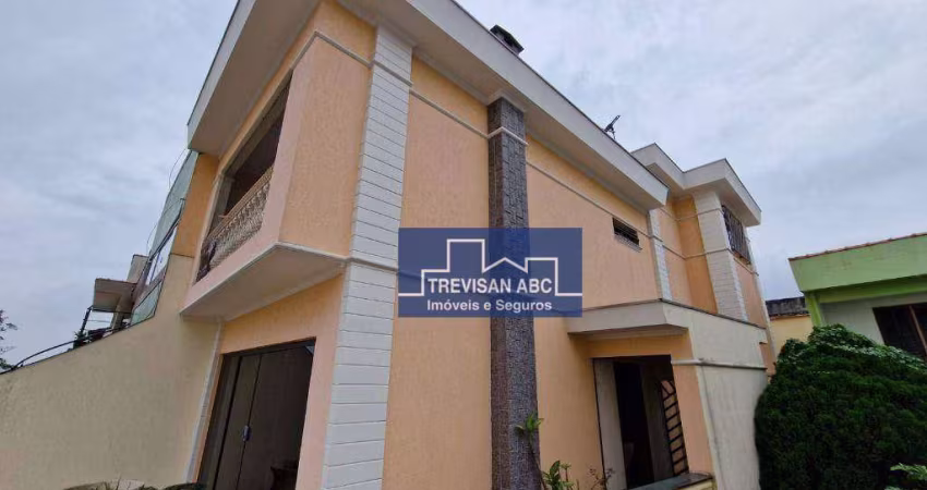 Sobrado com 3 dormitórios à venda, 253 m² - Vila Mazzei - Santo André/SP