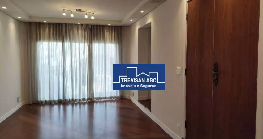 Apartamento com 3 dormitórios para alugar, 145 m² - vila valparaíso - santo andré/sp