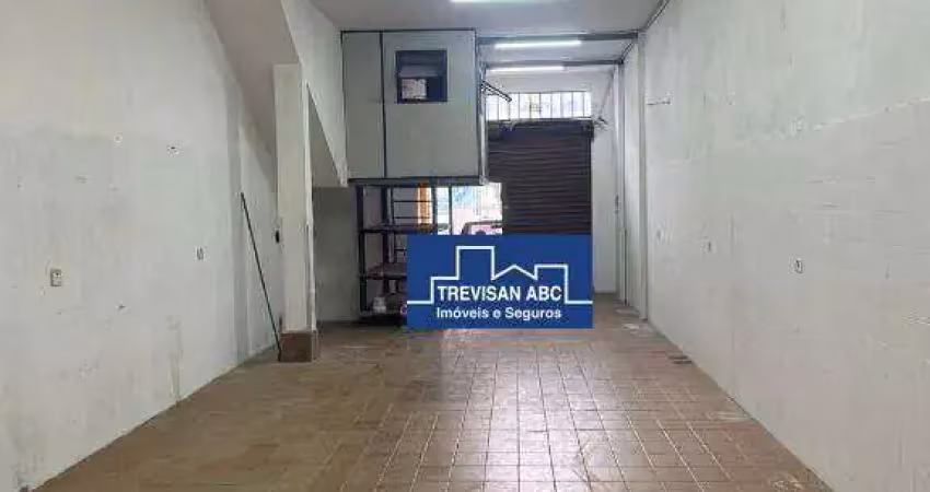 Salão para alugar, 116 m² - jardim vera cruz - são bernardo do campo/sp