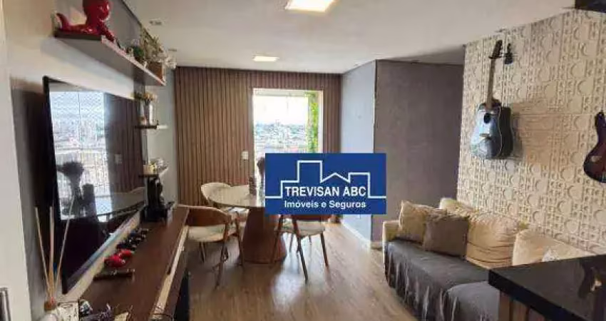 Apartamento com 3 dormitórios à venda, 60 m² - planalto - são bernardo do campo/sp