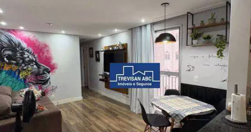 Apartamento com 2 dormitórios à venda, 54 m² - planalto - são bernardo do campo/sp