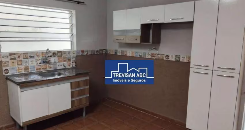 Kitnet com 1 dormitório para alugar, 30 m² - jardim calux - são bernardo do campo/sp
