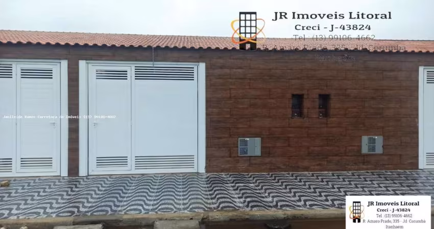Casa para Venda em Mongaguá, Jardim Regina, 2 dormitórios, 1 suíte, 2 banheiros, 1 vaga