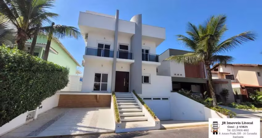 Casa em condomínio para venda em itanhaém, vila são paulo, 4 dormitórios, 4 suítes, 2 banheiros, 3 vagas
