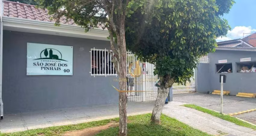 Apartamento com 2 dormitórios à venda, 47 m² por R$ 209.000,00 - Santo Antônio - São José dos Pinhais/PR
