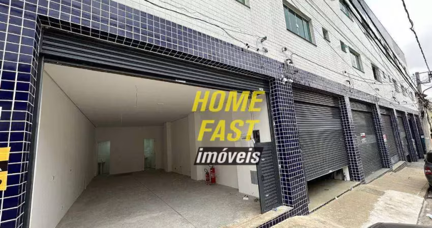 Salão para alugar, 50 m² por r$ 2.300,00/mês - vila sirena - guarulhos/sp