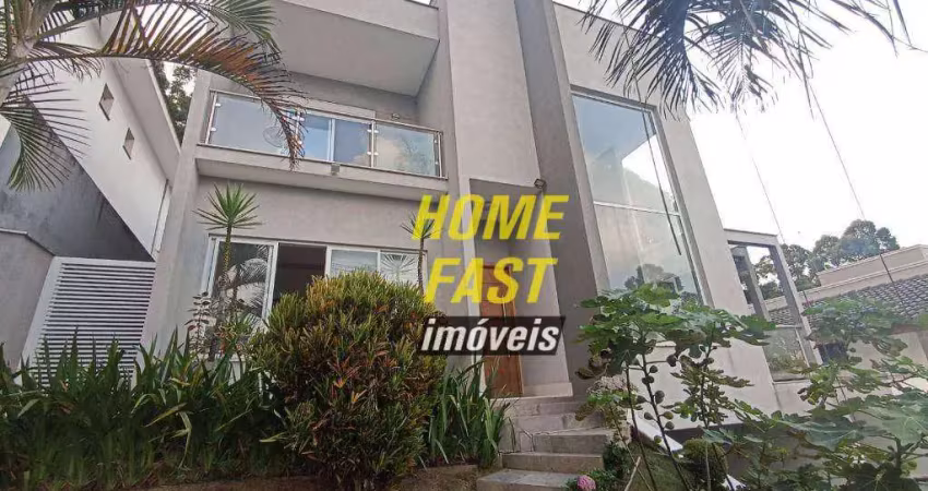Casa com 3 dormitórios à venda, 280 m² por r$ 2.900.000,00 - residencial real park - arujá/sp