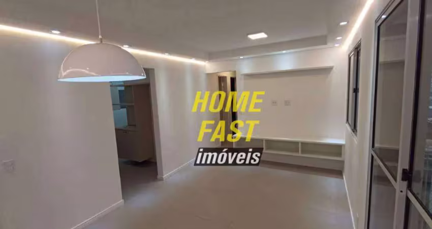 Apartamento com 3 dormitórios, 67 m² - venda por r$ 550.000 ou aluguel por r$ 4.373/mês - vila das bandeiras - guarulhos/sp