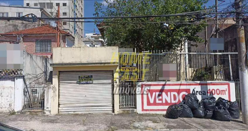 Terreno à venda, 400 m² por r$ 1.000.000 - vila nova mazzei - são paulo/sp