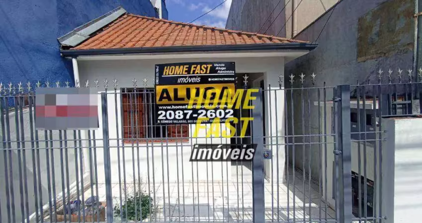 Casa com 1 dormitório para alugar, 40 m² por r$ 2.000,00/mês - gopoúva - guarulhos/sp