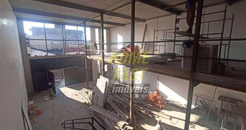 Galpão para alugar, 500 m² por r$ 25.000,00/mês - jardim são jorge - guarulhos/sp