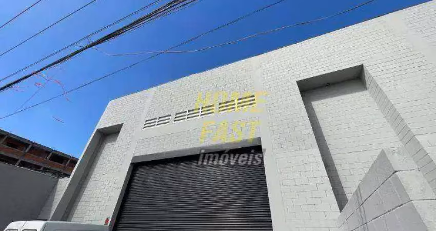 Galpão para alugar, 342 m² por r$ 12.000,00/mês - jardim santa helena - guarulhos/sp