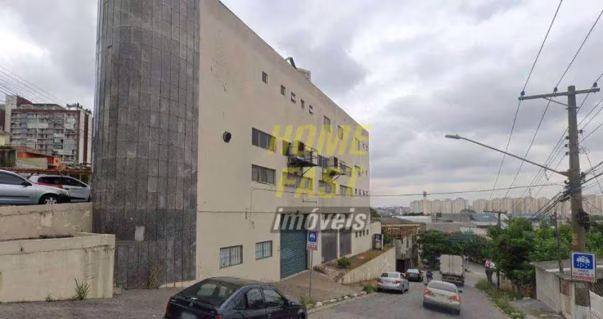 Salão para alugar, 350 m² por r$ 8.500/mês com iptu - vila antonieta - guarulhos/sp
