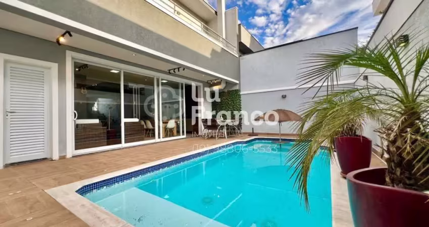 Casa em condomínio para venda em sumaré, residencial real parque sumaré, 3 dormitórios, 3 suítes, 4 banheiros, 4 vagas