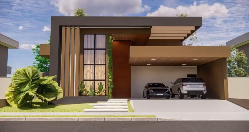 Casa para venda com 03 quartos em residencial estoril premium, bauru - sp