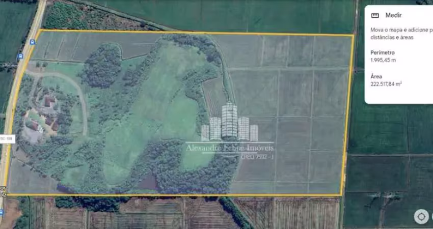 Terreno comercial à venda na Rodovia 108, 779, Zona Industrial, Joinville