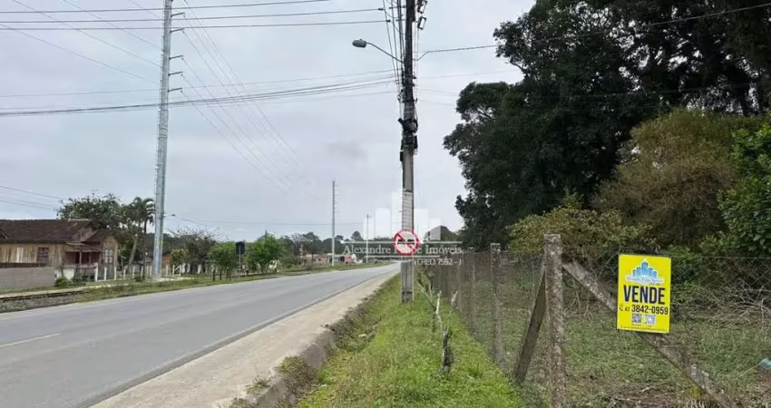 Terreno comercial à venda na Av. Claudiomiro Vizoto, 779, Praia do Ervino, São Francisco do Sul