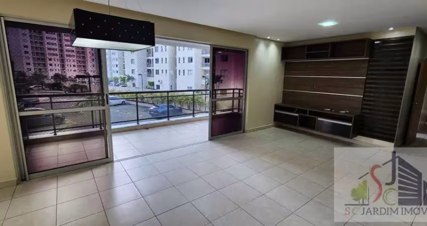 Gran vista - alugo apartamento de 180m de 04 suítes com modulados e splits.