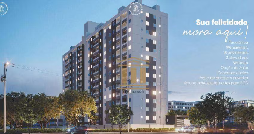 Apartamento à venda, 51 m² - Conjunto Residencial Flamboyant - São José dos Campos/SP